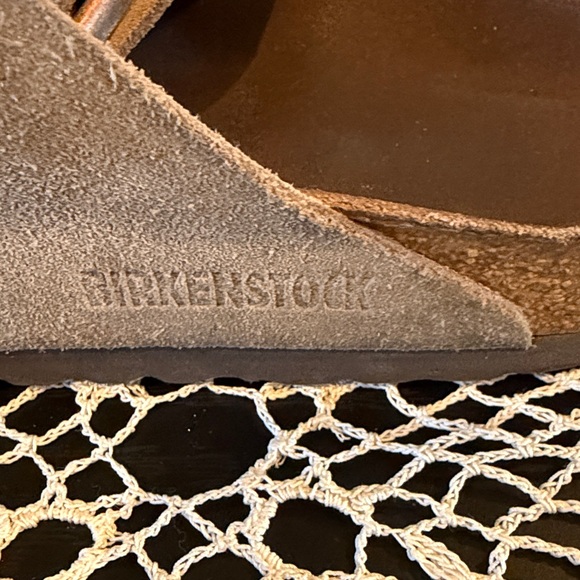 Birkenstock Taupe Arizona Sandals - Picture 6 of 13